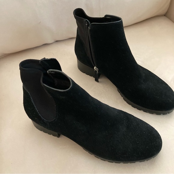 DKNY suede leather winter booties sz 10/41 NWOT - Picture 7 of 7